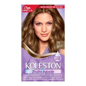 Coloração Koleston Brilho Infinito Louro Cinza Médio 71