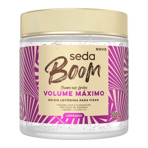 Geleia para Fixar Seda Boom Volume Máximo 500g