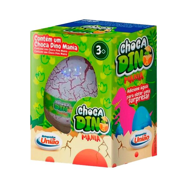 Ovo Surpresa Choca Dino Mania 1 Unidade