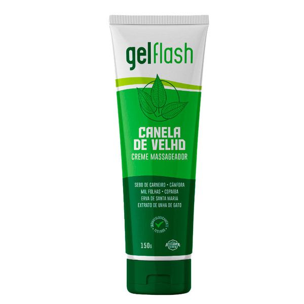 Creme Massageador Gel Flash Canela de Velho 150g