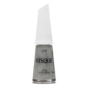 Esmalte Glitter Risqué As Mil Purpurinas 8ml
