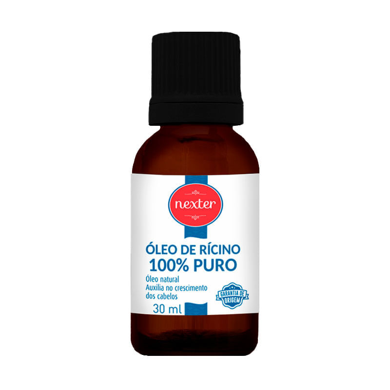 Óleo de Rícino Nexter 100% Puro 30ml