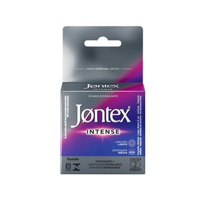 Preservativo Camisinha Jontex Intense 2 Unidades