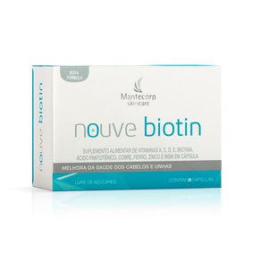 Suplemento Alimentar Nouve Biotin 30 Cápsulas