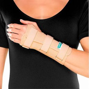 Tala Chantal para Punho com Dedos Livres (Curta) Mão Esquerda Tamanho M Cor Bege