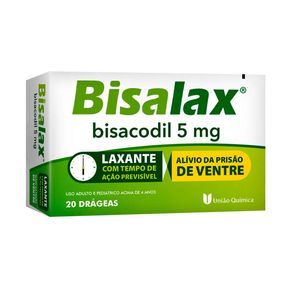 Bisalax 5mg 20 Drágeas
