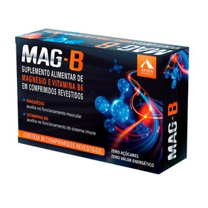 Suplemento Alimentar Mag-B 30 Comprimidos Revestidos