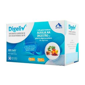 Suplemento Alimentar Digeliv Sem Sabor 30 Sachês 2g