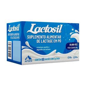 Suplemento Alimentar Lactosil 10.000 FCC Sem Sabor 30 Sachês 2g