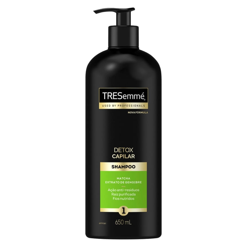 Shampoo Tresemmé Detox Capilar 650ml
