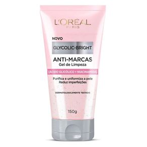 Gel de Limpeza L'Oreal Paris Glycolic Bright 150g