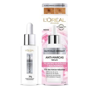 Sérum Facial Anti-Marcas L'Oreal Paris Glycolic Bright 30ml