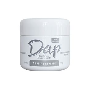 Desodorante Antiperspirante Dap Creme Sem Perfume 55g