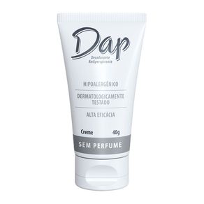 Desodorante Antiperspirante Dap Creme Sem Perfume 40g