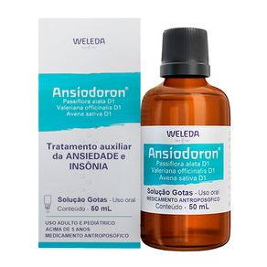 Ansiodoron Weleda Solução Gotas 50ml