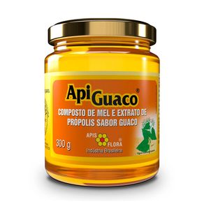 Composto de Mel Apiguaco Apis Flora Sabor Mel, Própolis e Guaco 300g