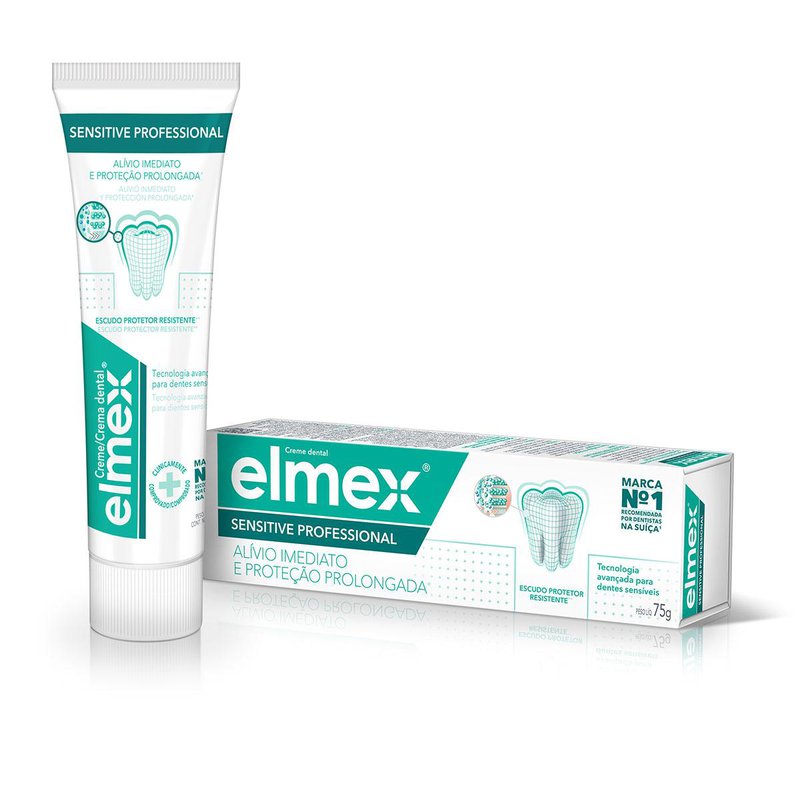 Creme Dental Para Sensibilidade Elmex Sensitive Professional 75g