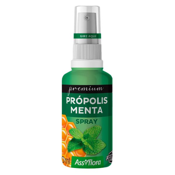 Spray de Própolis Premium Assiflora Sabor Menta 30ml