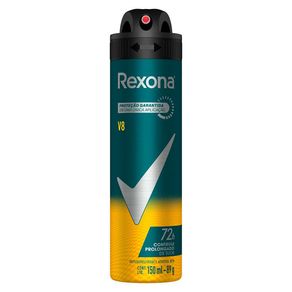 Desodorante Antitranspirante Aerosol Rexona Men V8 150ml