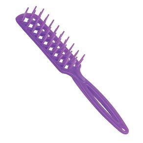 Escova De Cabelo Sveda Hair Antares Flexível Retangular Vazada 1 Unidade