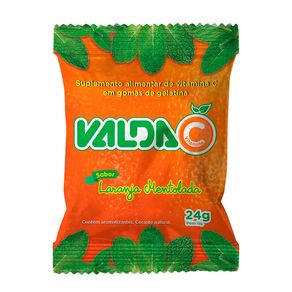 Suplemento Alimentar Valda C Sabor Laranja Mentolada 25G preço