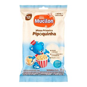 Snack Mucilon Minha Primeira Pipoquinha Milho 35g