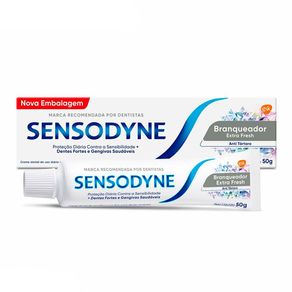 Creme Dental Sensodyne Branqueador Extra Fresh 50g