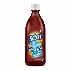 Suplemento de Vitaminas A e D Emulsão Scott Sabor Regular 400ml