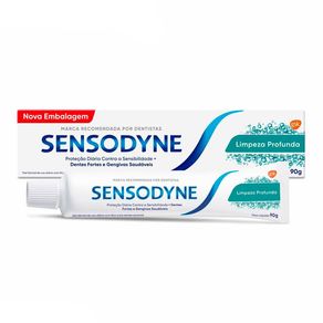 Creme Dental Sensodyne Limpeza Profunda 90g