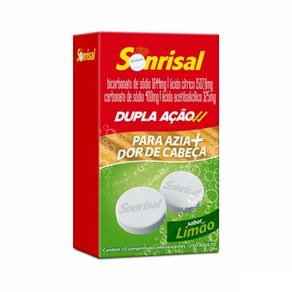 Sonrisal Sabor Limão 10 Comprimidos Efervescentes