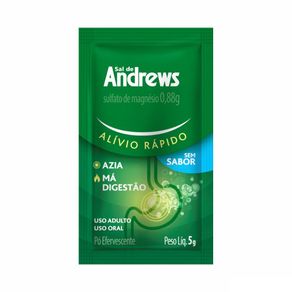 Sal de Andrews Sem Sabor Sachê 5g