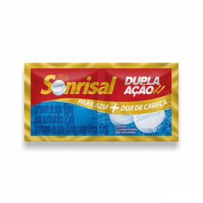 Antiácido e Analgésico Sonrisal Sabor Tradicional 2 Comprimidos Efervescentes