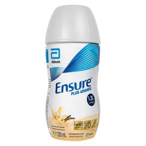 Suplemento Nutricional Ensure Plus Advance Sabor Baunilha 220ml