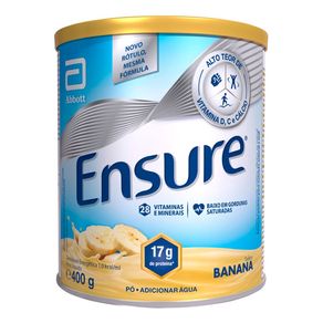 Suplemento Nutricional Ensure Sabor Banana 400g