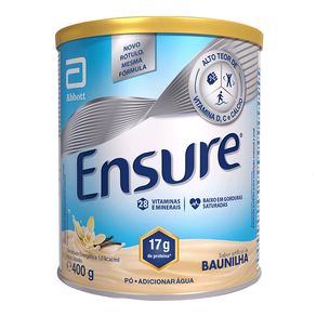 Suplemento Nutricional Ensure Sabor Baunilha 400g