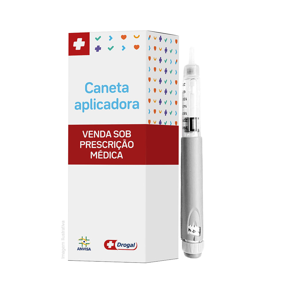Ozempic 1mg Solução Injetável Subcutânea 1 Sistema de Aplicação 3ml + 4 Agulhas Descartáveis