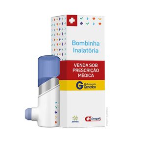 Xinafoato de Salmeterol 25mcg + Propionato de Fluticasona 125mcg Glenmark Solução Inalatória 120 Doses
