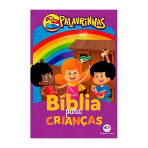 Livro Bíblia para Crianças 3 Palavrinhas 1 Unidade