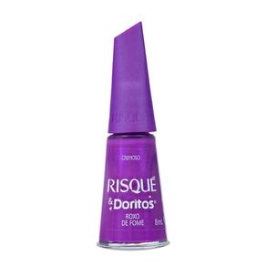 Esmalte Cremoso Risqué & Doritos Roxo de Fome 8ml
