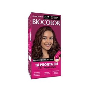 Tinta de Cabelo Biocolor Mini Kit Chocolate para Brilhar 6.7