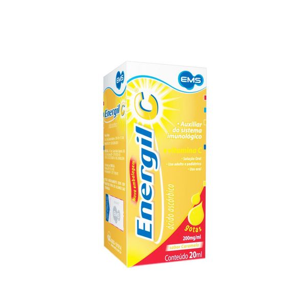 Suplemento Alimentar Energil C Vitamina C Solução Gotas 20ml