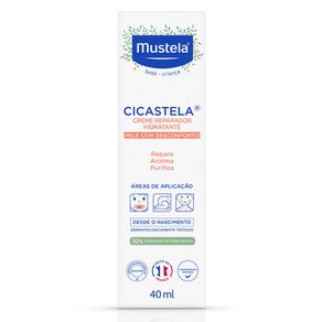 Creme Infantil Mustela Reparador Hidratante Cicastela 40ml