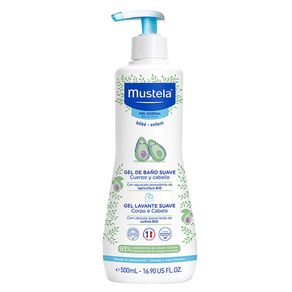 Gel Lavante Suave Mustela com Abacate Orgânico 500ml