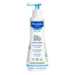 Loção Hidratante Corporal Infantil Mustela Hydra Bebê com Abacate Orgânico 300ml