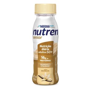 Complemento Alimentar Nutren Senior Sabor Baunilha Zero Lactose 200ml
