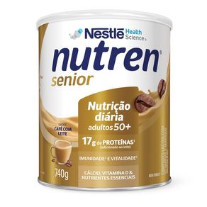 Complemento Alimentar Nutren Senior Sabor Café com Leite 740g