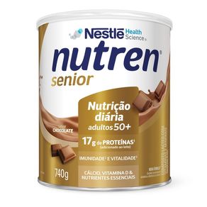 Complemento Alimentar Nutren Senior Sabor Chocolate 740g