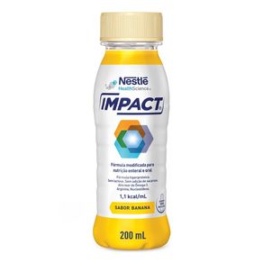 Nutrição Enteral e Oral Impact Sabor Banana 200ml