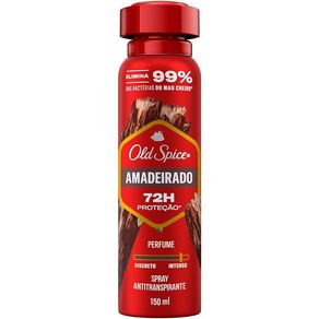 Desodorante Antitranspirante Aerossol Masculino Old Spice Amadeirado 150ml