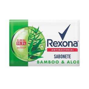 Sabonete em Barra Rexona Antibacterial Bamboo e Aloe Vera 84g